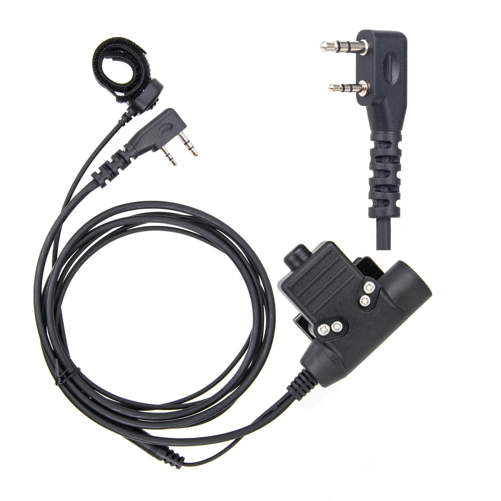 

Finger Microphone U94 PTT High Strength Adapter for walkie talkie HYT Kenwood Baofeng UV-5R TK-3207 H777 radio