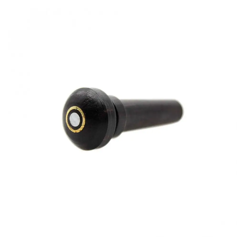 3/4 4/4 Violin Endpin Universal Ebony Wood Violin Endpin Inlay Shell Wooden Violin Portable Parts & Accessories