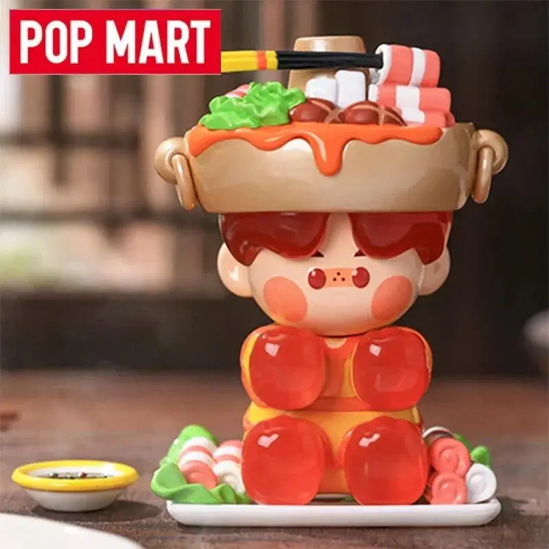 

POP MART Pino Jelly Delicious World Series слепая коробка игрушки Guess Bag Mystery Box Mistery Caixa Фигурка Surpresa Cute Model