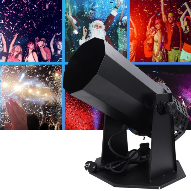 1500W Confetti Paper Blower Machine for DJ Disco Dance Party lights Large Confetti Cannon Stage Atmosphere Wedding Event