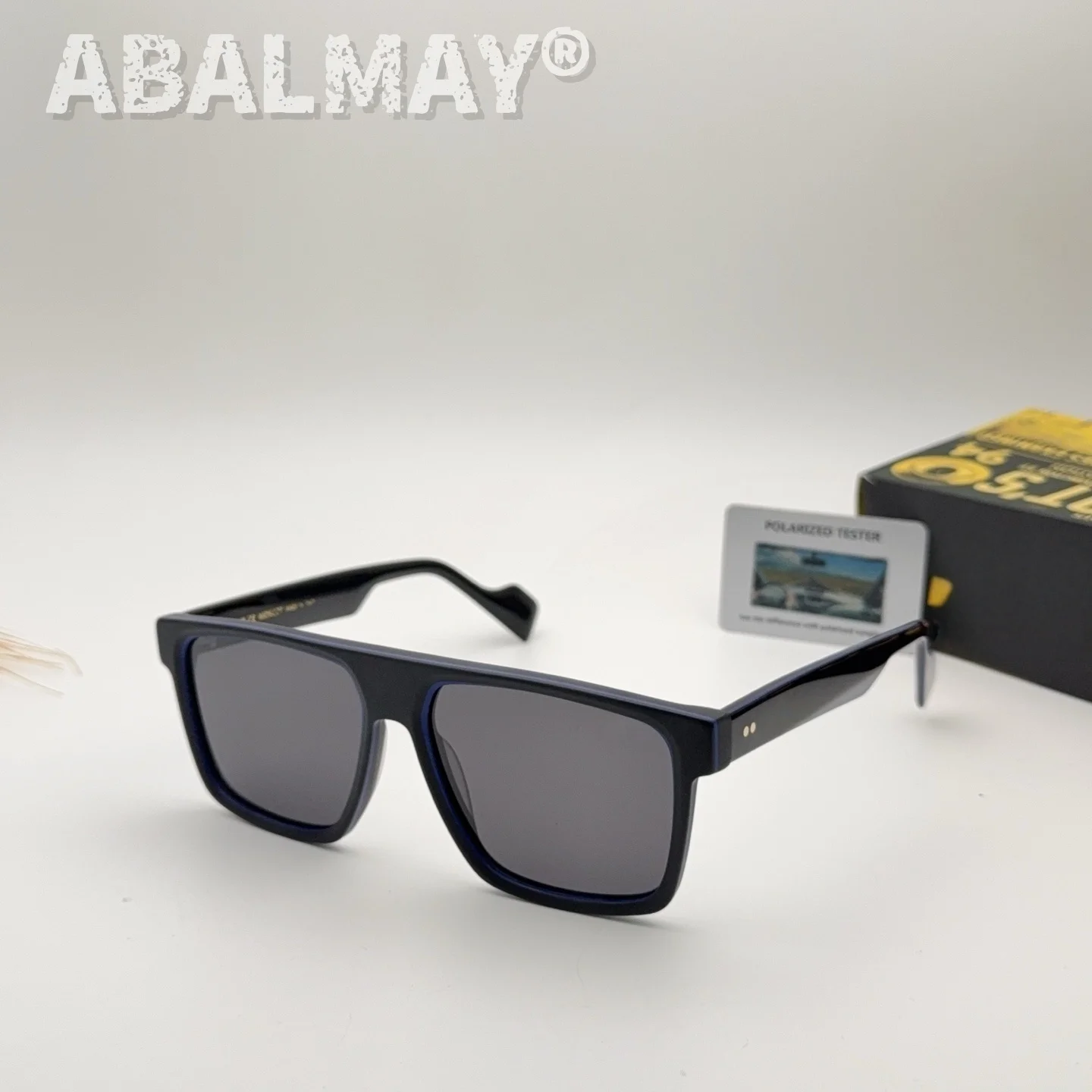 

Top High Quality Polarized Sunglasses for Men Women MO8027 SIZE 55-16 Classic Fashion Acetate Luxury Designer UV400 Sun glasses