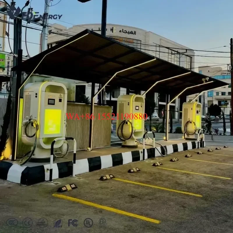 WMWMNU for Commercial Car Charger 240kW 250A 400V DC Ev Dc Fast Charging Station Double Guns Charger