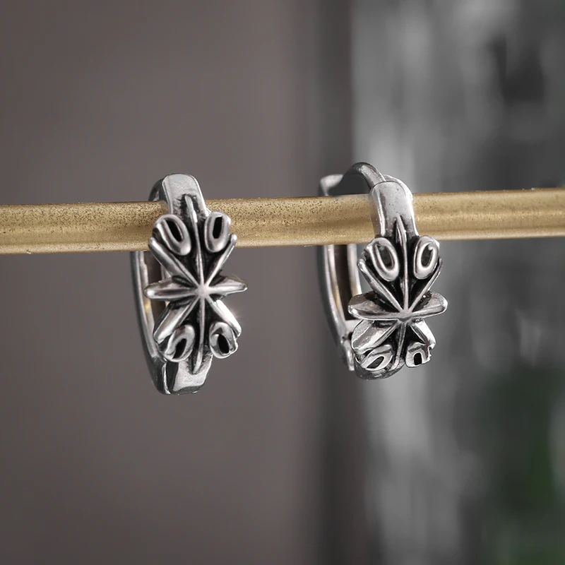 Popular Retro Hip-Hop Rock Hypoallergenic Earrings for Men and Women Earrings Jewelry