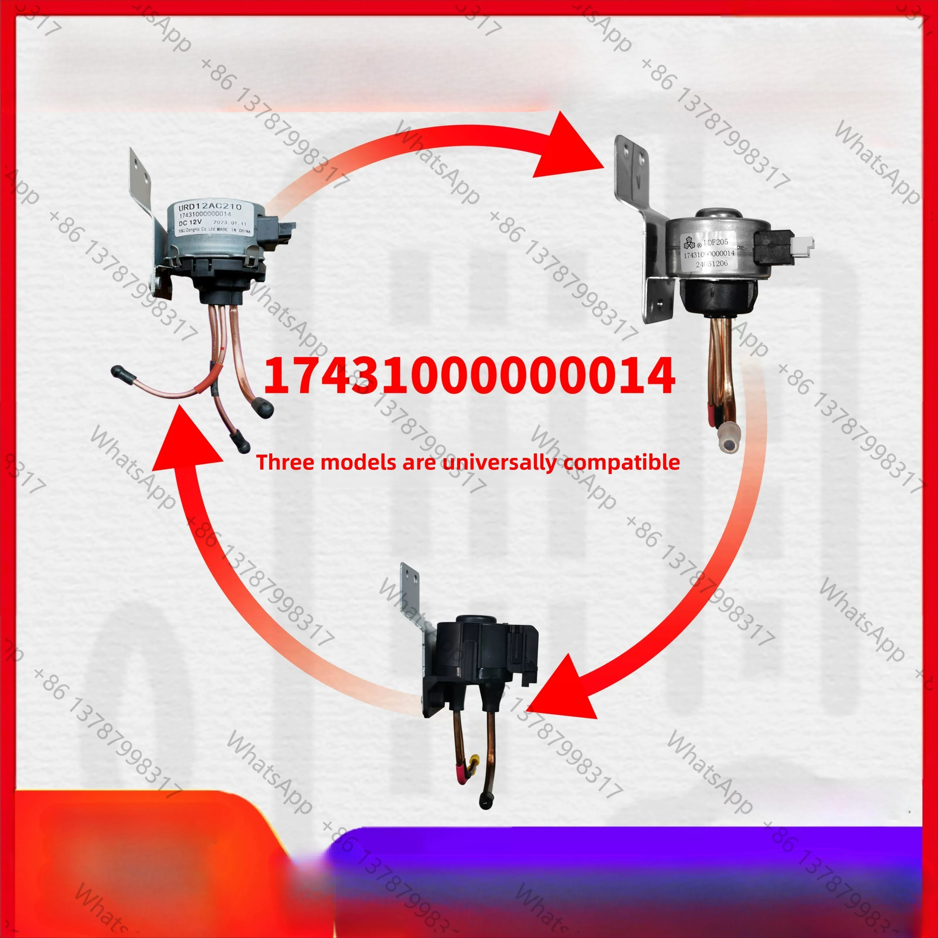 New Suitable for  refrigerator accessories electromagnetic electric switch valve BCD-530WGPZV/516WGPM/535WGPZV/531WTPZV