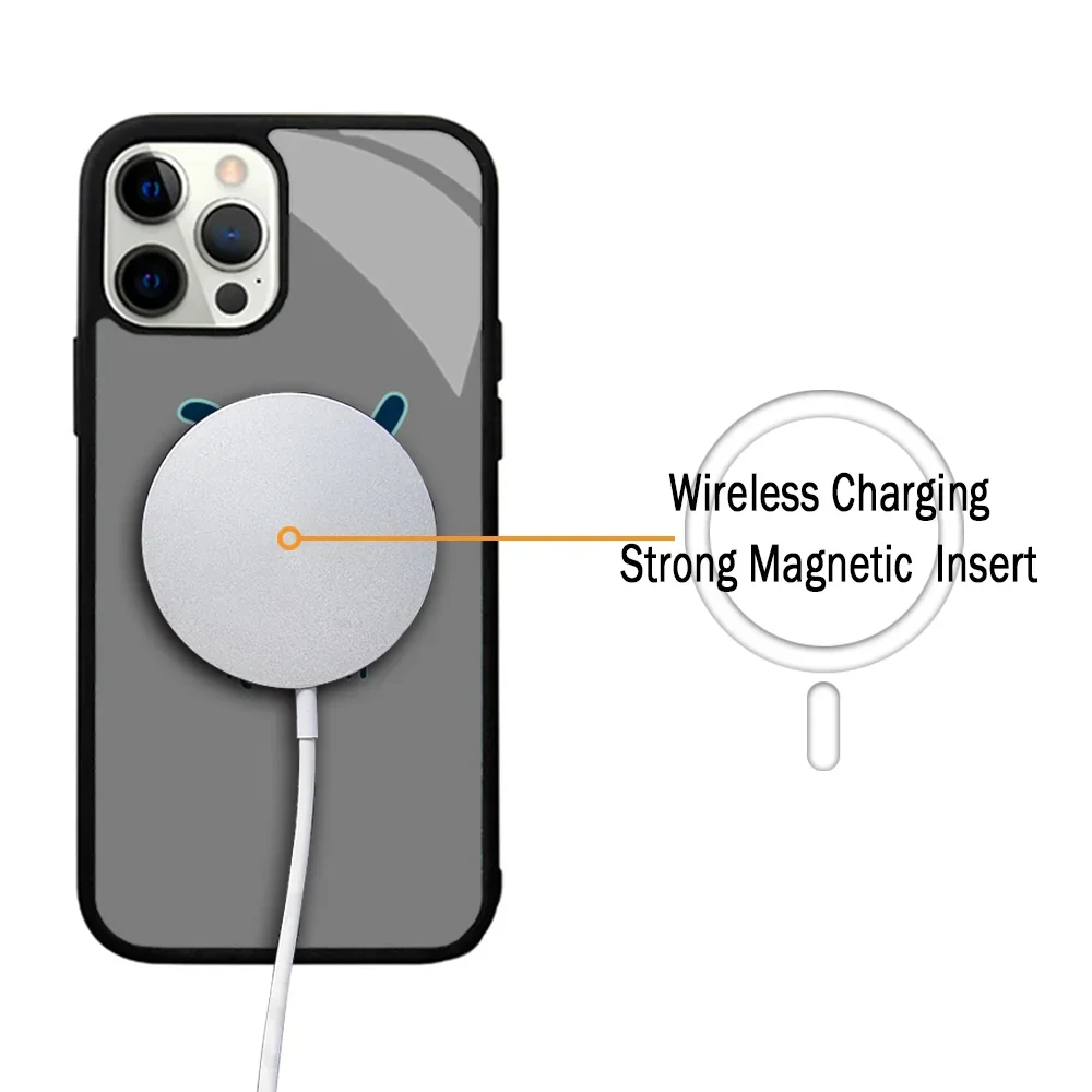 Surfer Surf Hang Loose Phone Case For IPhone 11 12 13 14 15 Plus Pro Max Mirror Acrylic Cover For Magsafe Wireless Charging