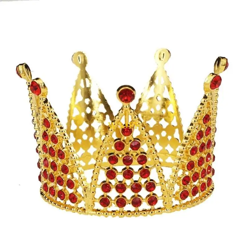 W3JF تاج الطفل الساحر لعيد الميلاد المزخرف للتصوير الفوتوغرافي وحفلات أعياد الميلاد يخلق ذكريات لا تنسى #2