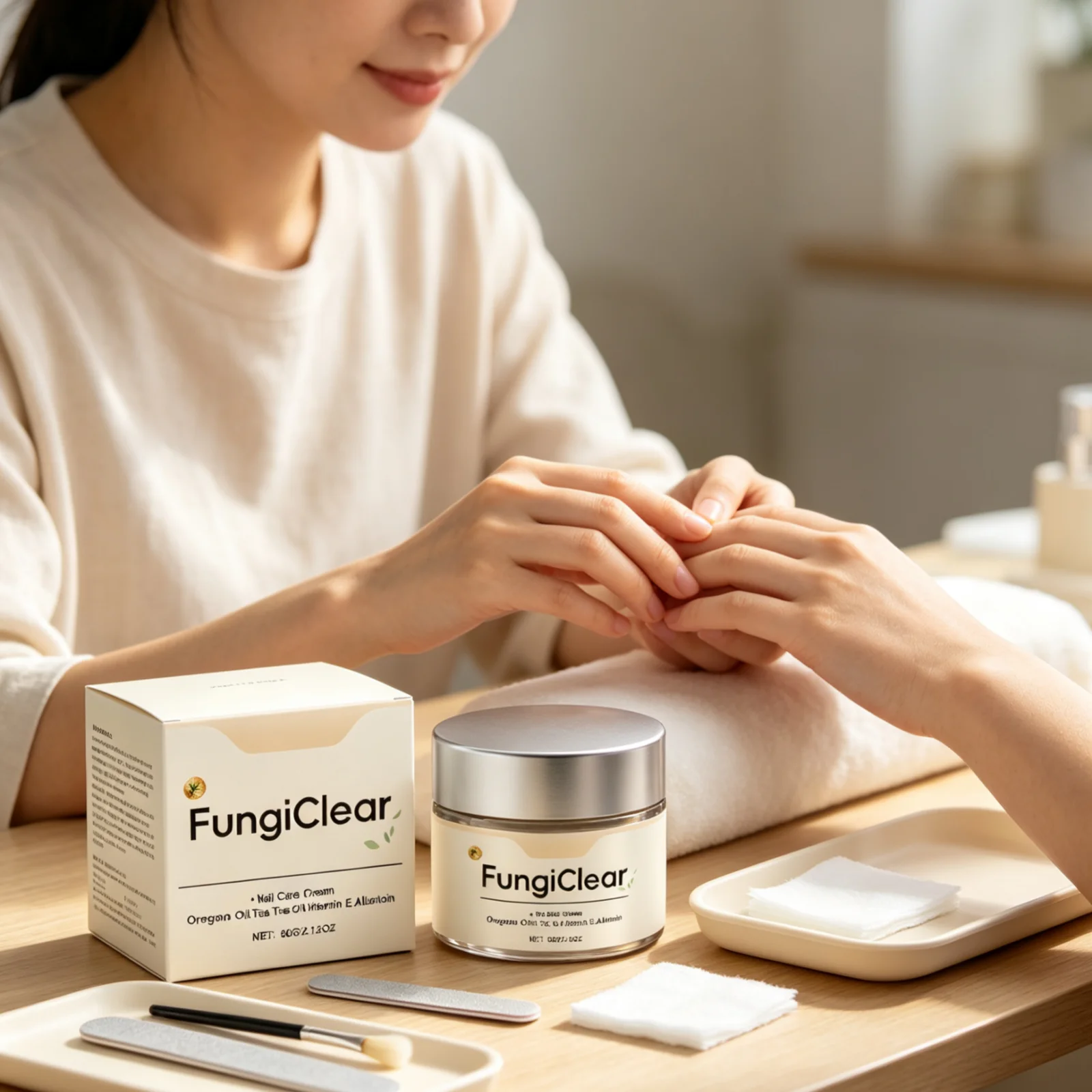 Gentle Moisturizing Nail Care Cream Repair Damaged Nails Nourishing Refreshing Quick Absorption Strengthen Nail Repair Cream 60g