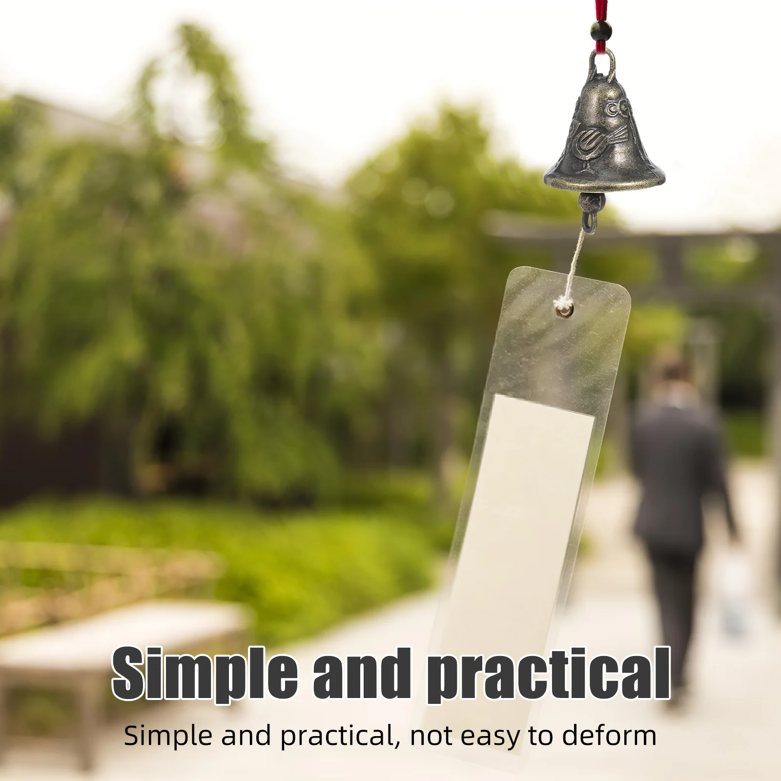 

30Pcs Wind Chime Bells Replacement Parts Small Metal Jingle Bells Vintage Craft Decor for Indoor Outdoor Garden Balcony