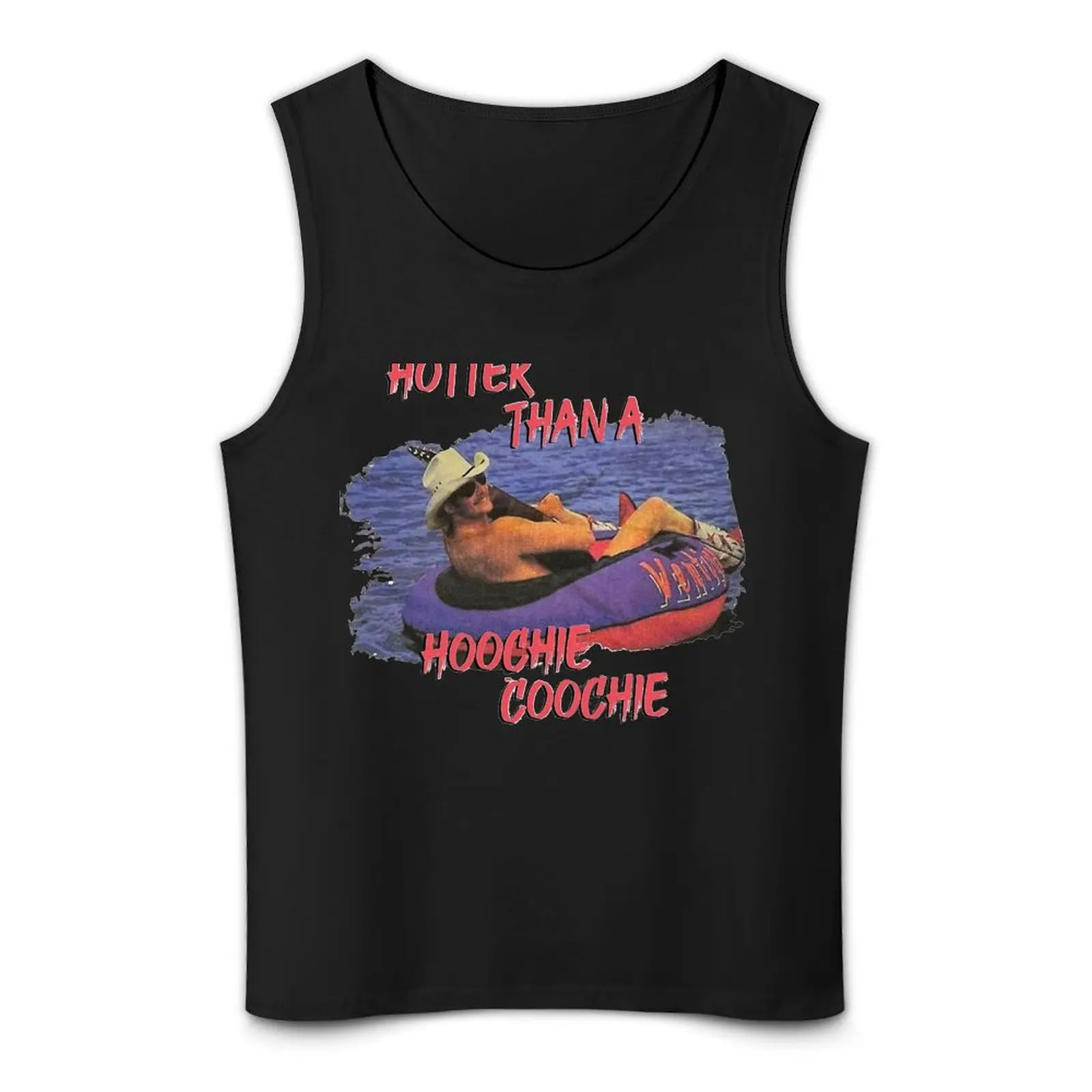 Hotter que A Hoochie Coochie camiseta sin mangas para hombre, chaleco, tops