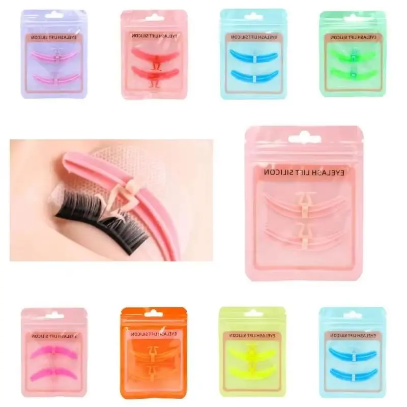 1Pair Eyelash Extension Supplies Separator Reusable Silicone Pads Eyelash Grafting For Beginners Professional Makeup Tools