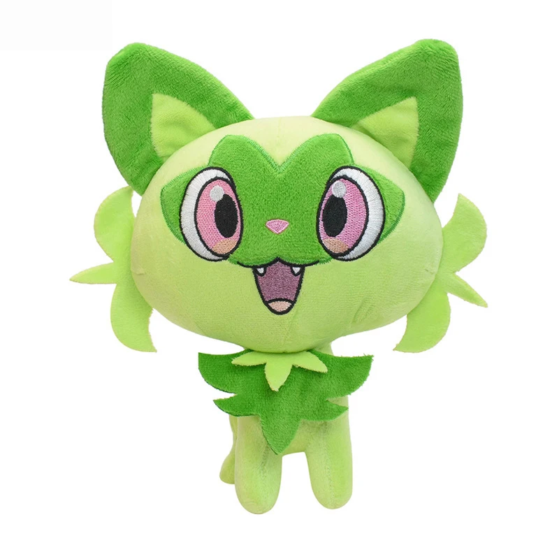 Pokemon Scarlet& Violet Sprigatito Plush Mega Evolution Floragato Meowscarada Stuffed Doll Kawaii Fuecoco Peluche Kids Gifts