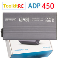 ToolkitRC ADP450 Power Supply Adapter 450W XT60 output 24V19A AC input 100V-240V for ToolkitRC M8D M6D M8P M9 Battery Charger by