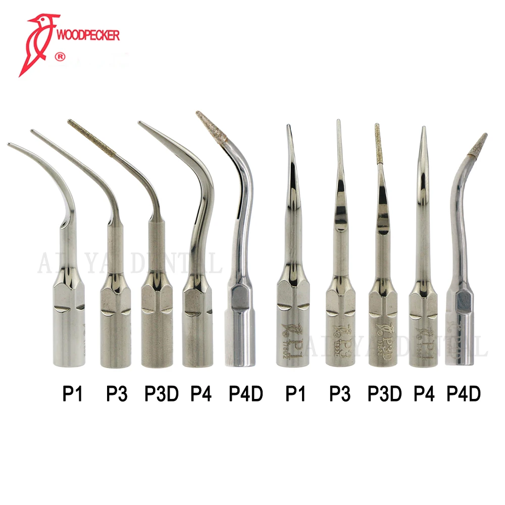 woodpecker dental ultrasonic tips Periodontics Endodontics Endo Perio Scaling Tips dental endodontics P-Series For EMS UDS