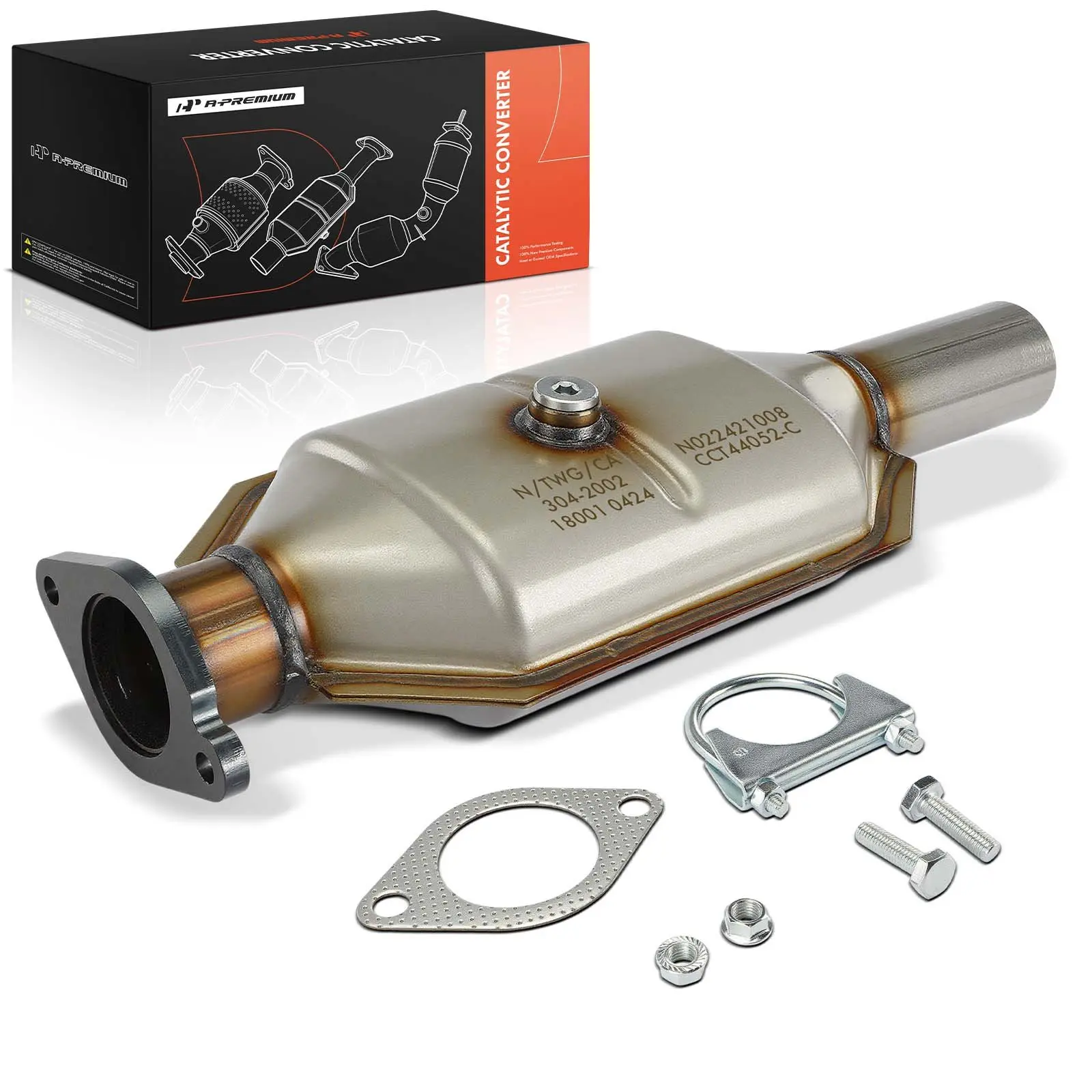 A-Premium Rear Side Catalytic Converter for Ford Fusion 2010-2012 Mercury Milan 2010-2011
