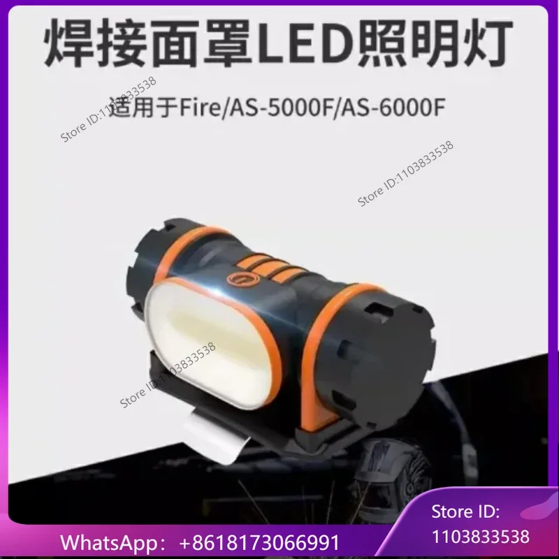 Xunan welding face mask portable LED lighting with multiple dimming modes, strong light and super bright flashlight headlights