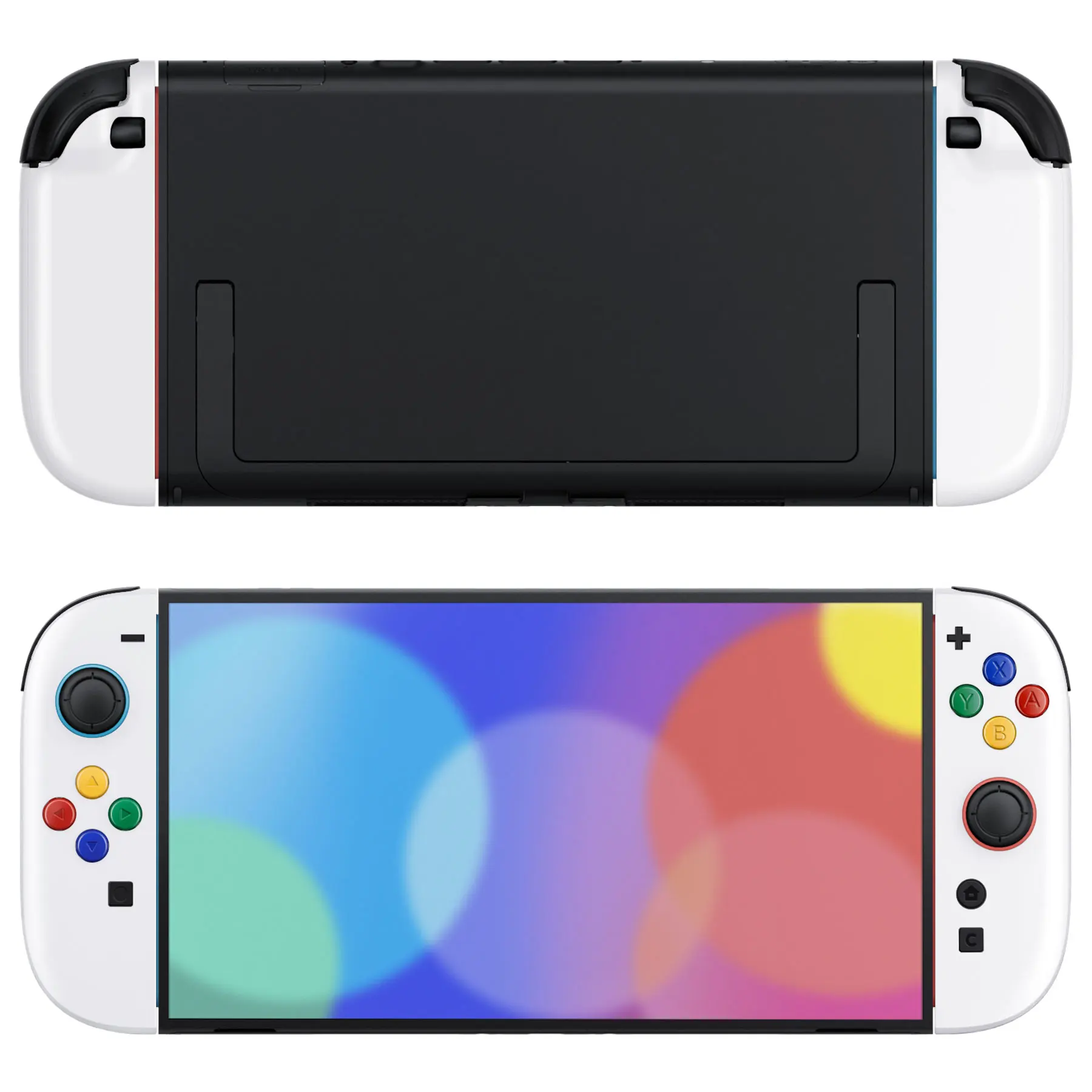

eXtremeRate for Joycon 2 DIY Replacement Shell Buttons, Case & Decorative Strips & Tools for Nintendo Switch 2 - Essence Version