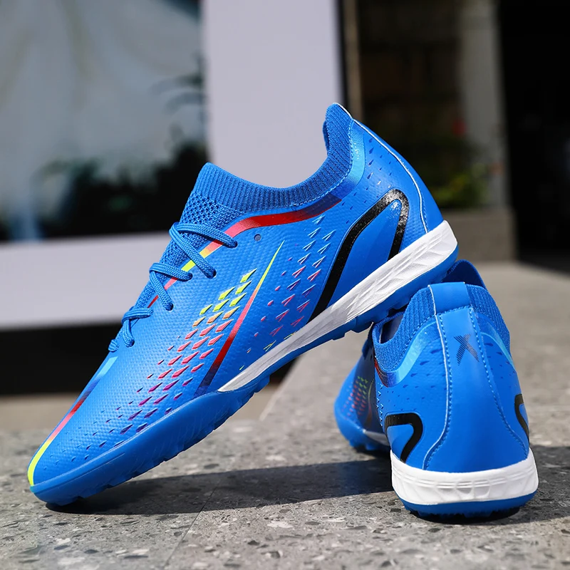 

Fashion Professional Men's Football Boots 2025 High Quality Brand Soccer Shoes for Men Non-slip AG Kids Sneakers Cleats Football