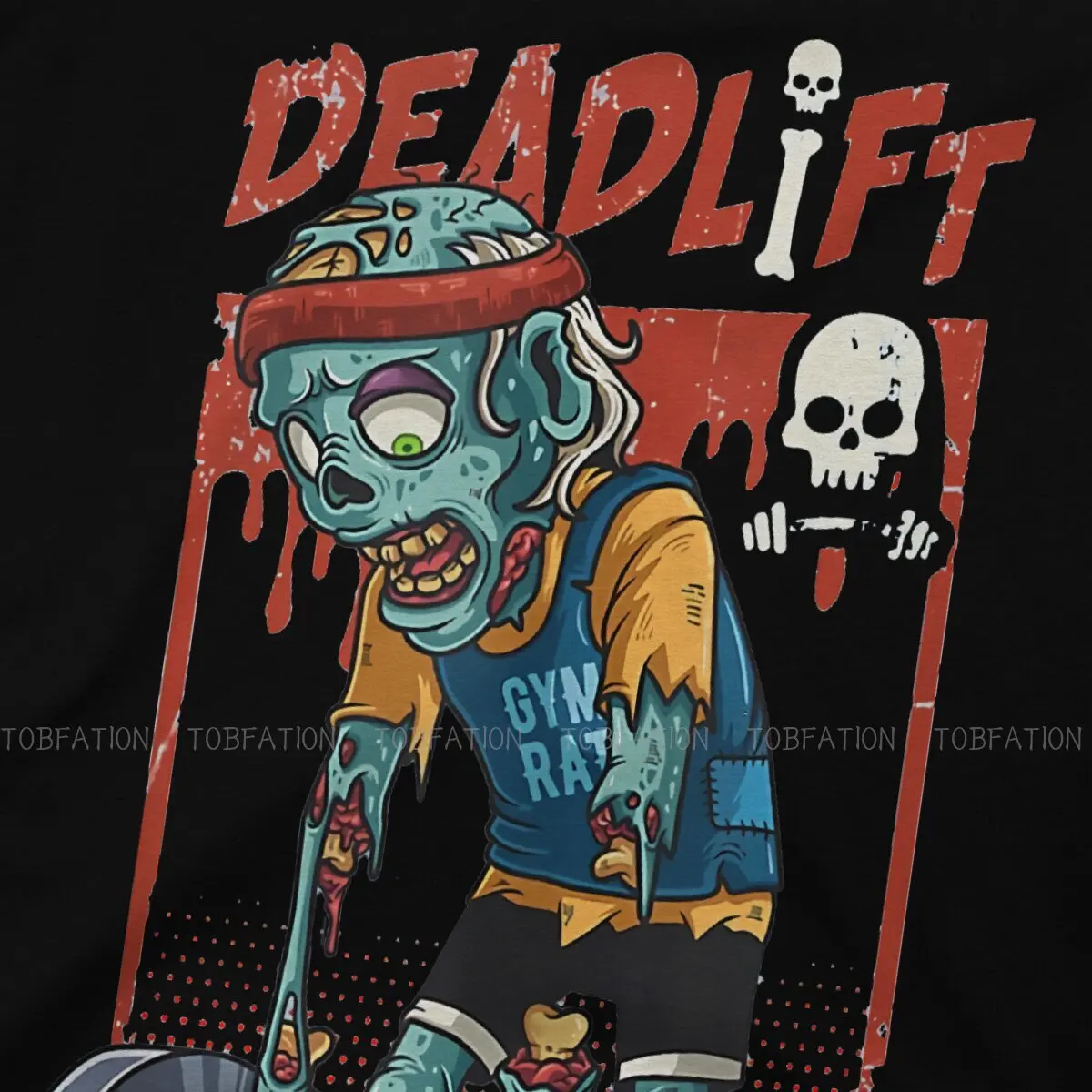 Zombie Deadlift Weightlifting Halloween Unique TShirt Bodybuilding GYM Muscle Crossfit Creative Gift Idea  T Shirt Stuff