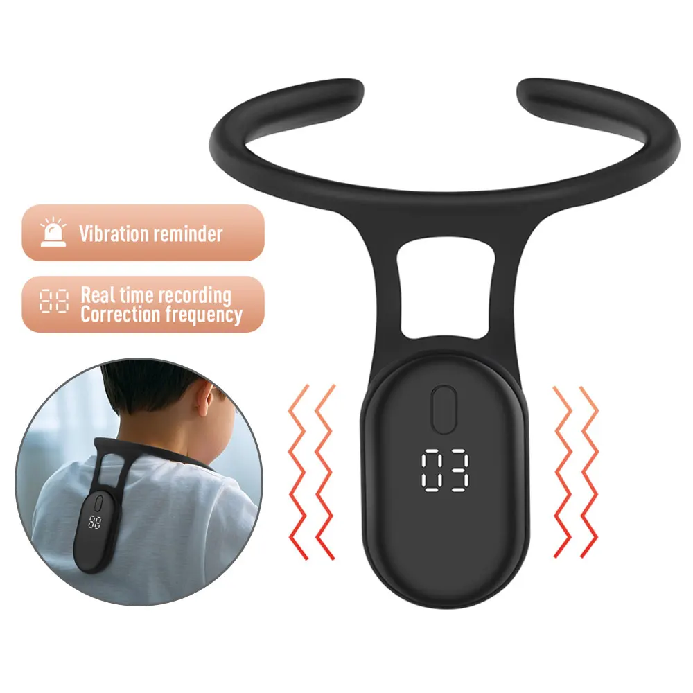 

Electric Posture Corrector Device Vibration Reminder Sitting Correction Training Belt Orthosis Realtime Back Remind Adult Child