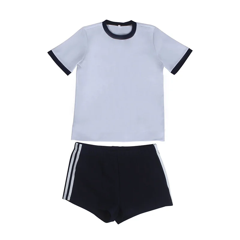 Japanese High School Student Sportwear School JK Uniform Gym Set Volleyball T Shirt Shorts Girl Women Jersey Gymnastics Suit