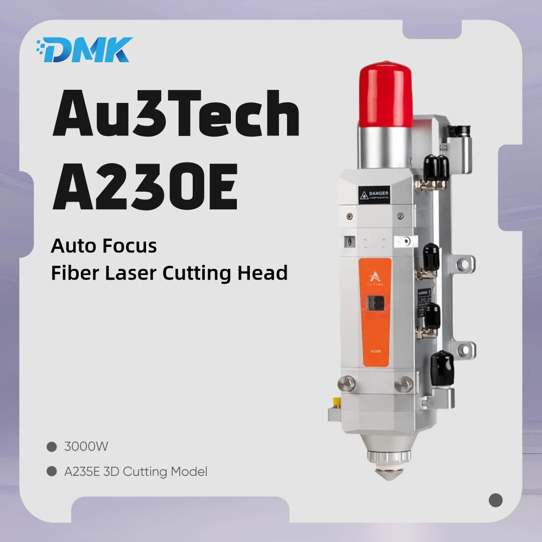 

Au3Tech Original A230E Laser Cutting Head A235E Fiber Laser 3D Cutter Head Auto Focus 3000W For Laser Metal Cutting Machine