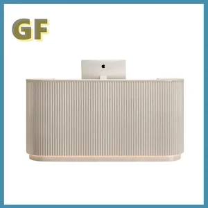 مكتب استقبال ، مكتب نقدي دائم ، عداد نقدي ، مكتب أعمال ، متجر ، إضاءة ، أثاث فاخر أفضل 8 محلات مبيعات - رقم 8