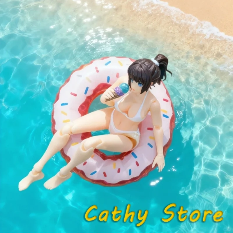 

Коллекционная фигурка LADoTOYS: Аниме-девушка в купальнике, 11 см, подвижная, серия Pocket, PG-01