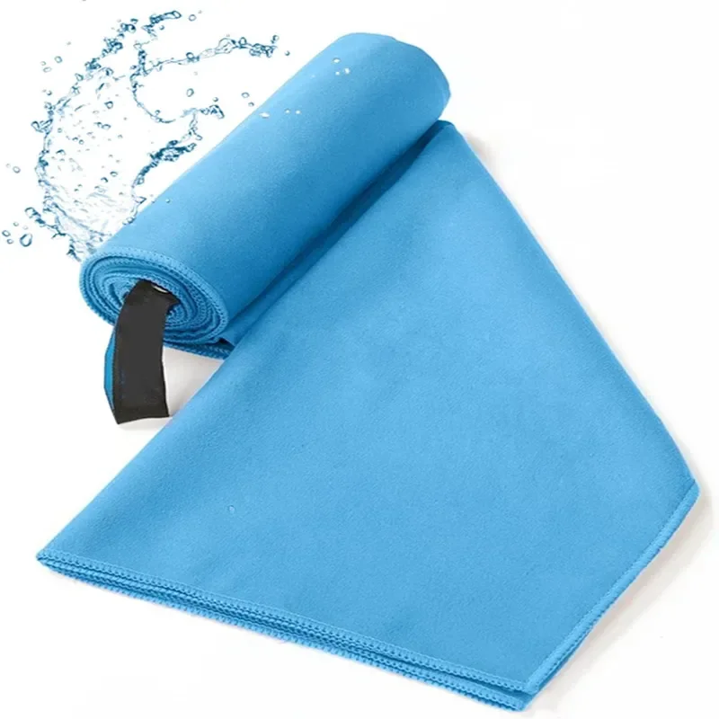 Thickened Microfiber Towels Sports Fast-drying Absorbent Camping Towels Ultra-soft Portable Gym Swimming Yoga Beach Towels