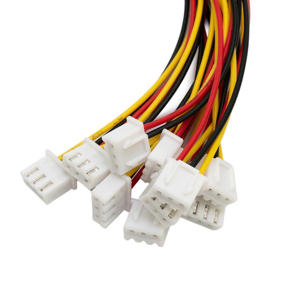 10 Sets For JST for xh 2.54mm Wire Connector Bundle with 2Pin 3Pin 4Pin Options and Matching Sockets for Audio Devices