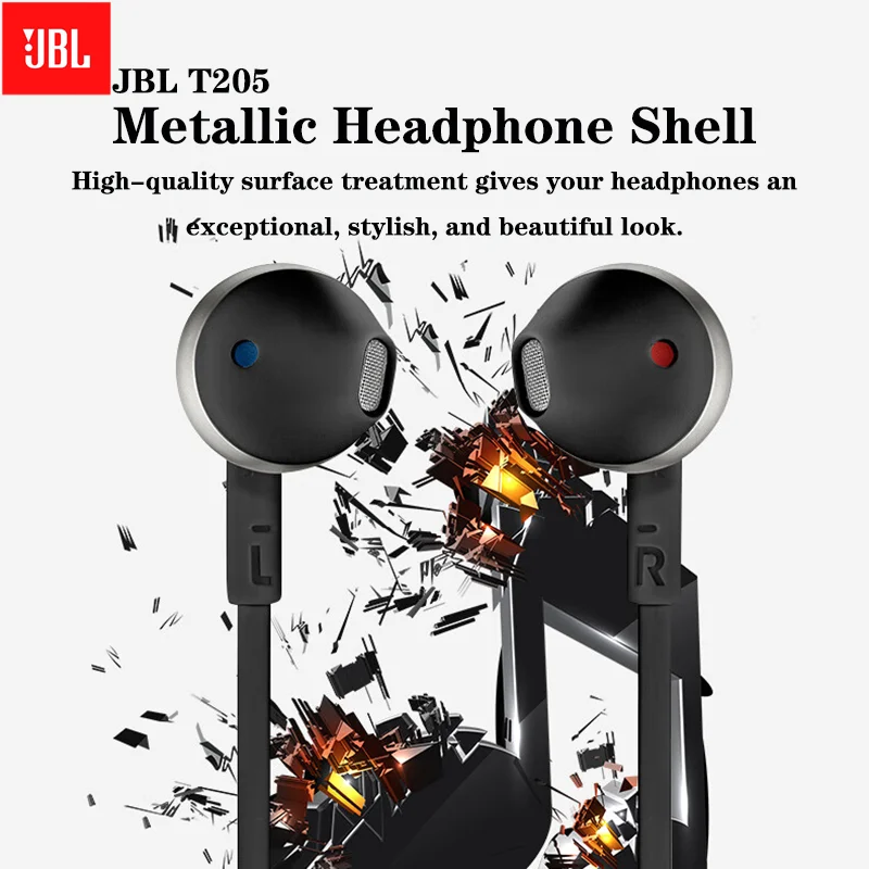 Jbl T205 Wired Musi…