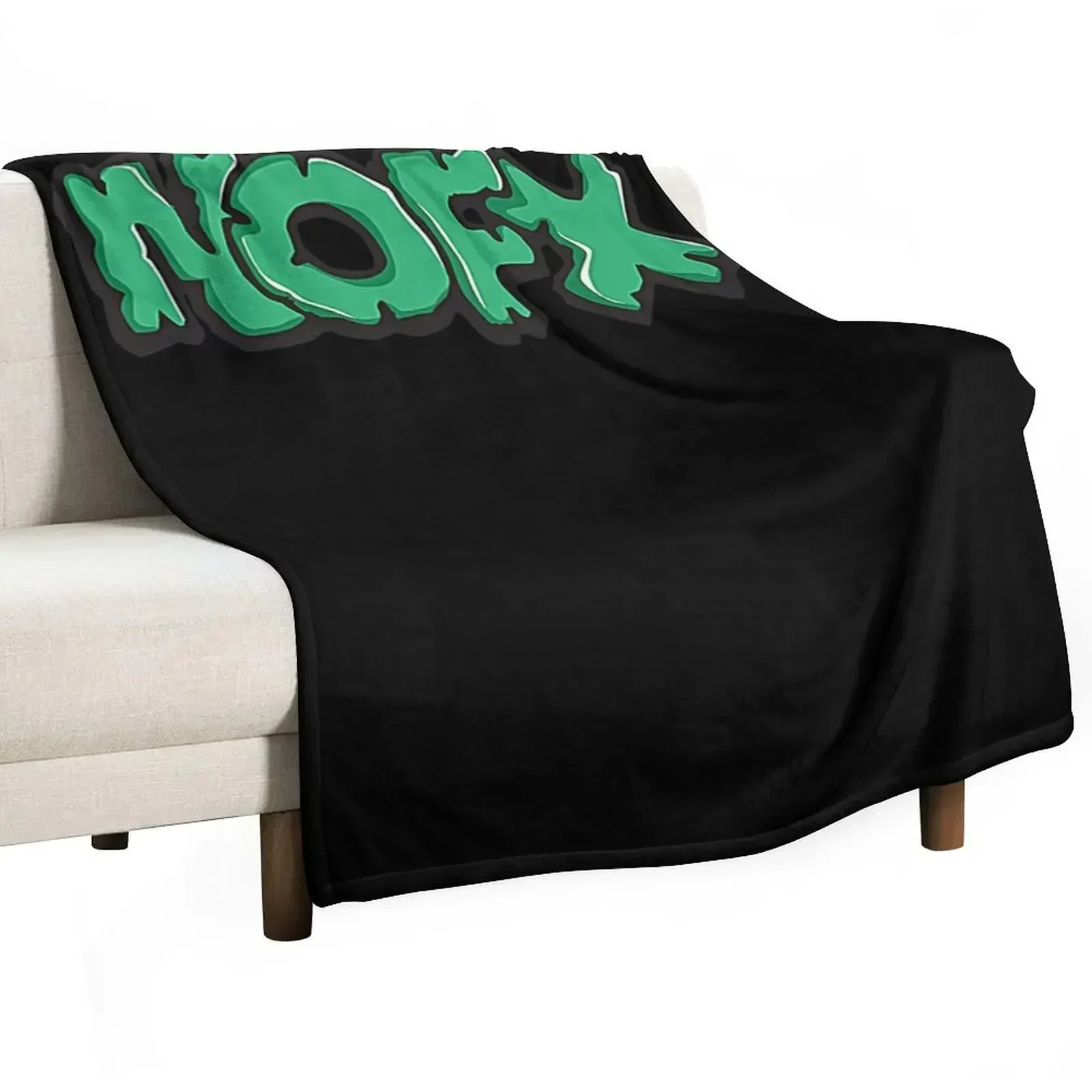 

Birthday Gift Nofx Custom Logo Gifts Movie Fan Throw Blanket for babies For Decorative Sofa Softest Blankets