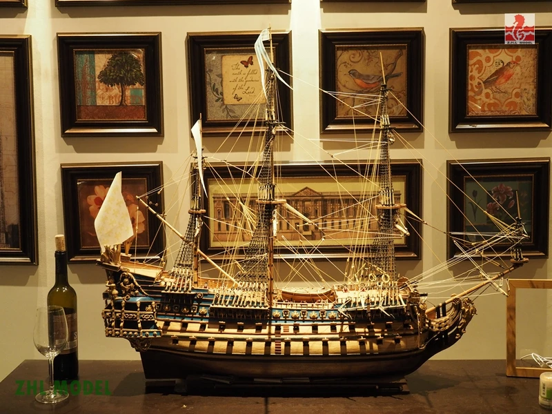 ZHL Model: L'Ultima Versione del Le Soleil Royal 1669 in Scala 1/90 – Recensione Completa per Appassionati di Modellismo Navale