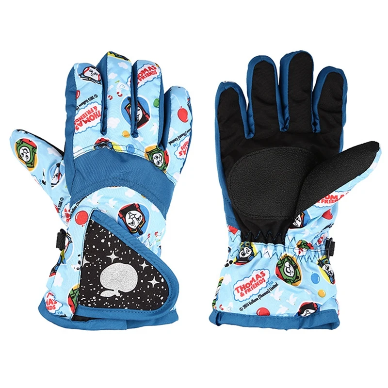 Guantes de esquí cálidos para snowboard para niños, manoplas de nieve impermeables y transpirables de aire M/L, guantes femeninos para invierno y