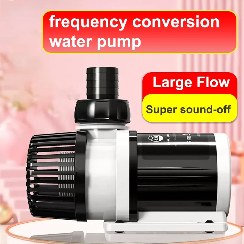 Fish Tank Water Pump Submersible Pump Fish Pond Silent Filter Frequency Conversion Suction Underwater Suction ElectricWater Pump