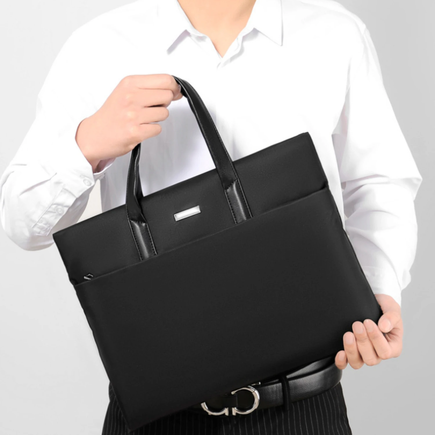 Business Handbag High-end Large Business Bag Waterproof Oxford Cloth Business Bag