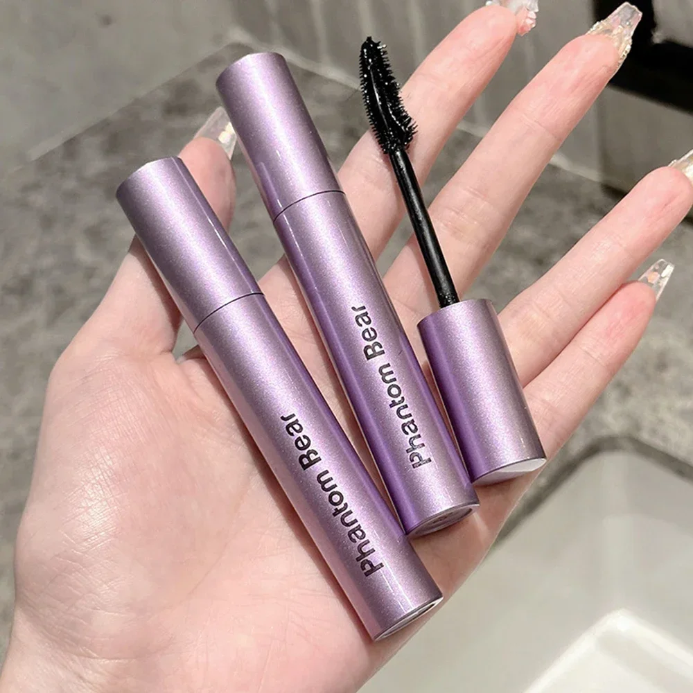 Silk Fiber Matte Lashes Mascara Waterproof Black Brown Purple Thick Eye Lashes Extension Curling Mascara Eyes Makeup Cosmetics