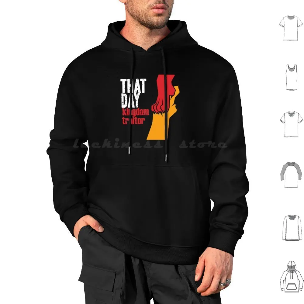 That Day-The Lion Traitor-Album Cover Parody-Music Lovers Humor Hoodie cotton Long Sleeve Lion Traitor Africa Album