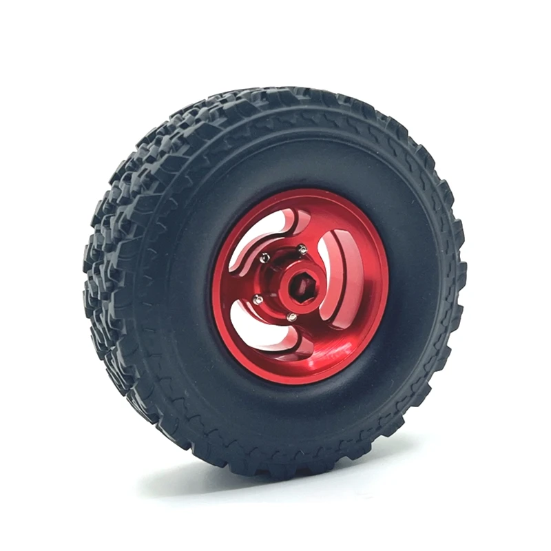 RC クローラー車のトラック金属アップグレード 6WD タイヤクランプホイール WPL 1/16 MN 1/12 JJRC FeiYu スペアパーツ