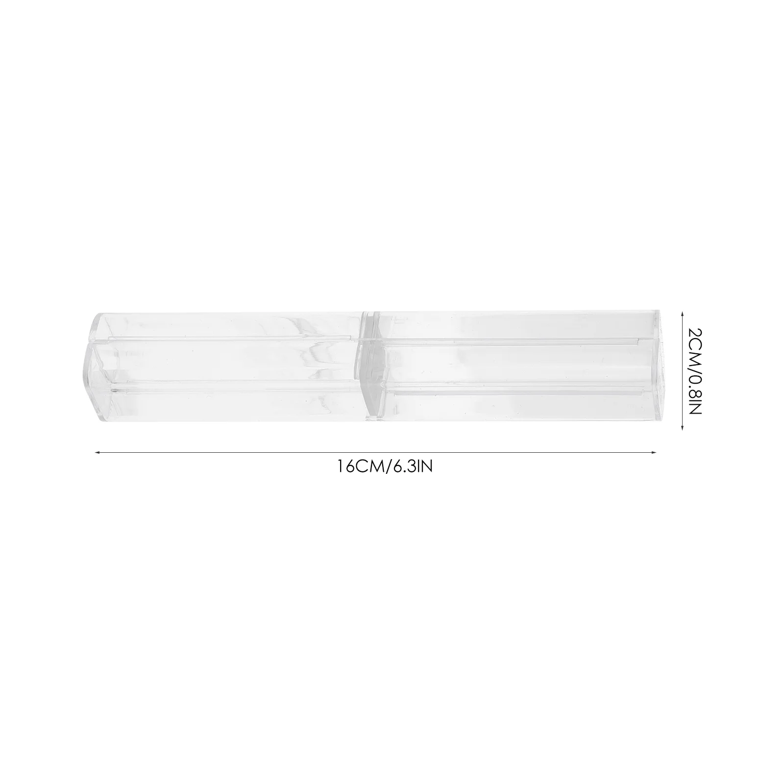 

10 Pcs Pen Holder Pencil Box Gift Child Clear Case Acrylic Containers for Classroom