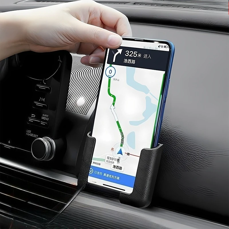 Universal Car Phone Holder Self-Adhesive Dashboard Phone Mount Mobile Phone Holder Navigation Support GPS Stand Bracket Car Rack
