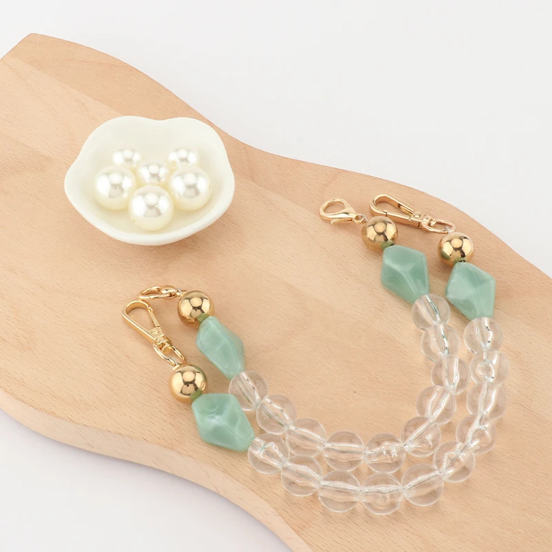 The New Acrylic With a Unique resin Chain With a DIY Handbag Shoulder Bag Handle Can Replace The Shoulder Bag With Bag