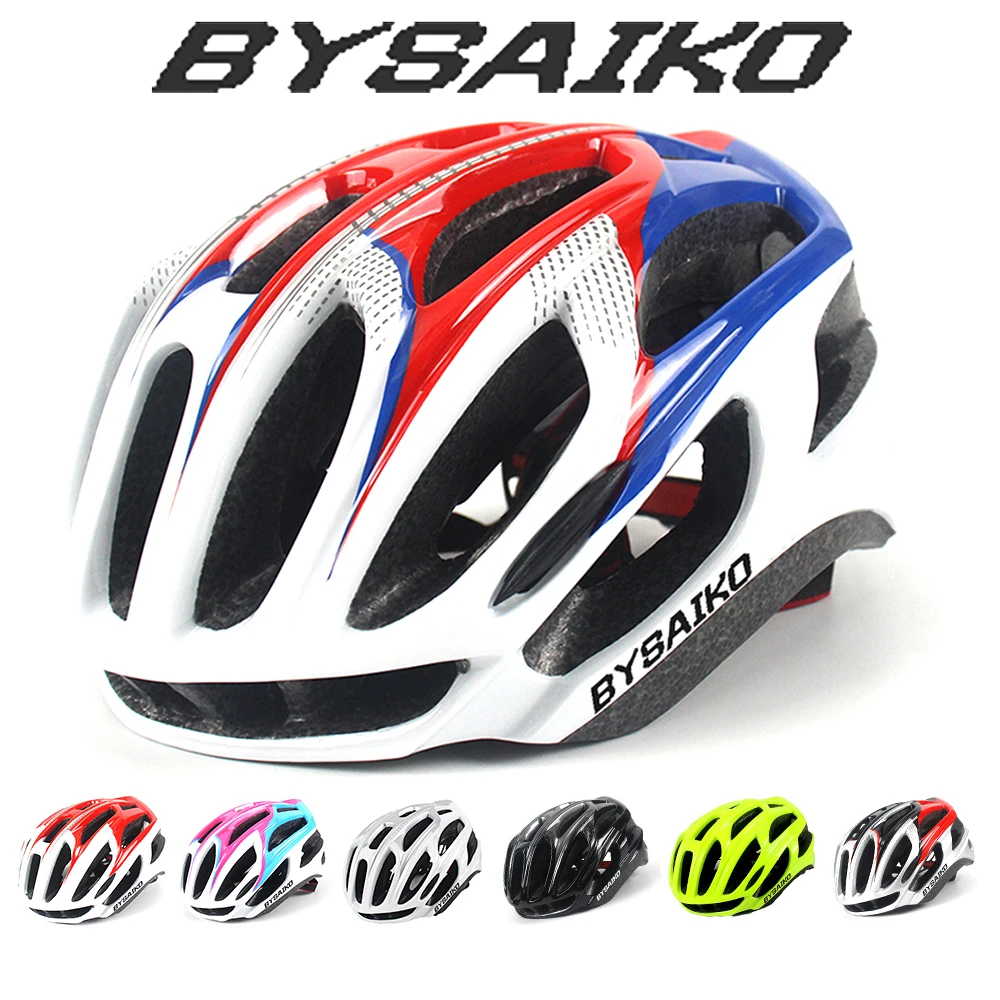 

Mountain Road Bike Helmet Men Women Adult Integrally-molded Ultralight White Cycling Riding Safety Cap Racing Speed MTB Bicycle