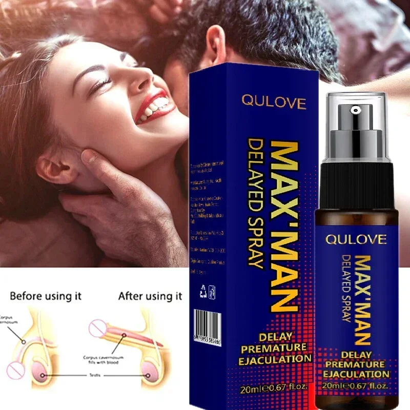 Man Lasting Long 60 Minutes Penis Enlargment Oil Sex Delay Spray Sex for Male External Use Anti Premature Ejaculation