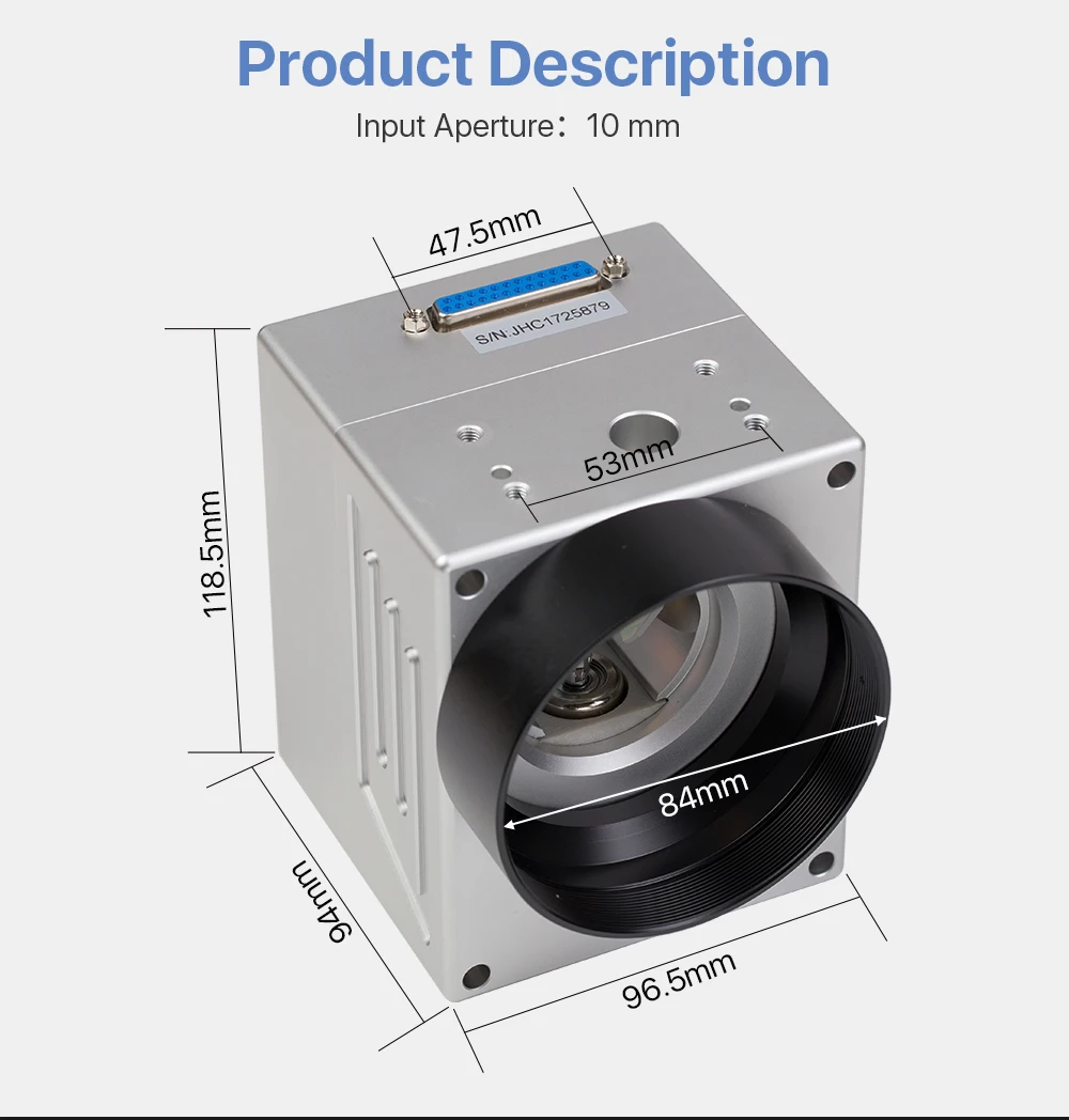 Wholesale High Speed SG71110 Galvanometer Scanner Auto Focus Galvo Scan Head For Industrial Laser Equipment