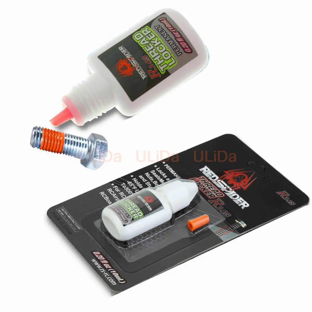 خيط قفل لولبي لاصق Threadlocker ، قفل متوسط القوة ، ضيق وختم معدني لقارب بتحكم عن بعد كوادكوبتر FPV سيارة مروحية