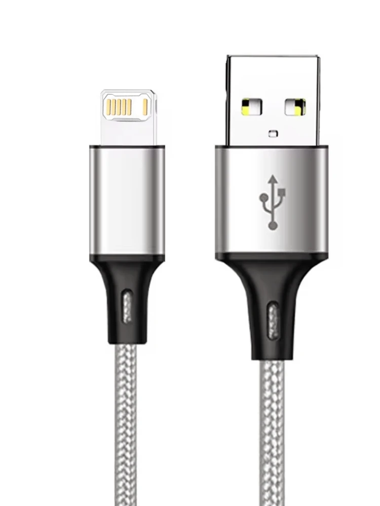 Câble USB pour iPhone 5 6 7 8 Plus X XS XR 11 12 13 14 Pro Max SE 1m 2m de Long 0.25m court cordon de chargeur de données iOS Charge rapide
