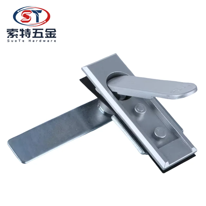 XK143W distribution box electric control  switch cabinet door equipment mechanical thin type flat 73mm extended latch lock