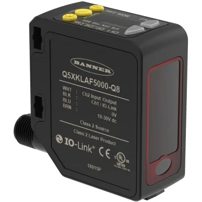 Banner Engineering Adjustable Field Sensor Q5XKLAF5000-Q8