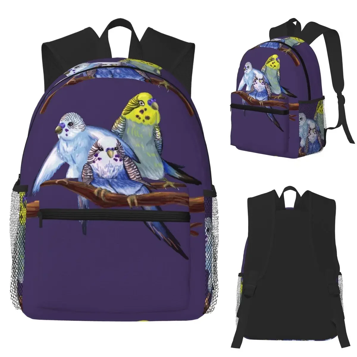 Zaino Budgie Boy Band Zaino per bambini di grande capacità Borsa da scuola Borse a tracolla per uomo donna