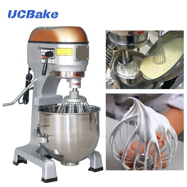 Planetary Mixer Machine 40L Commercial Bakery Machine Professional Stainless Steel Planetary Cake Mixer Machine Wholesale